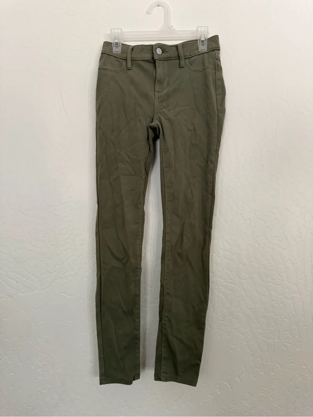 Old Navy Olive Green Kids Jeggings